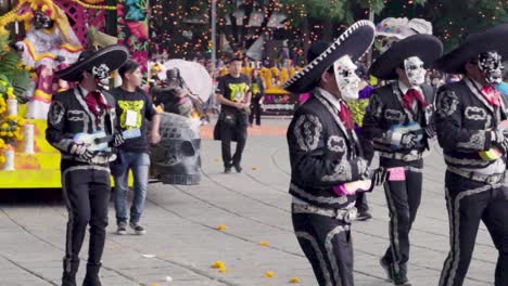 Mexico-City,-Mexico,-October-27th,-2018:-Day-of-the-Dead