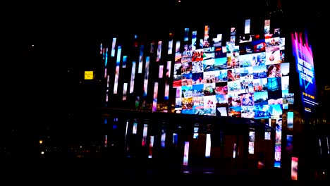 Fed-Square-new-digital-experience-Initiative-at-nighttime-Federation-Square-Nighttime-digital-screen-art