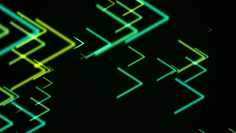 Neon-Abstrakte-Bewegungshintergrundschleife