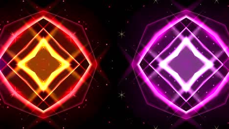Kaleidoscope-VJ-loop-Stars-Lights