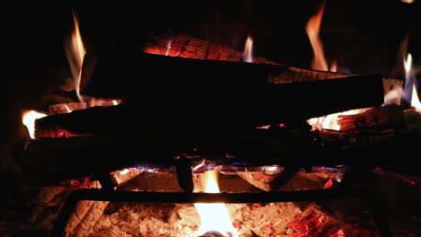 Soothing-fire-burning-in-a-fireplace