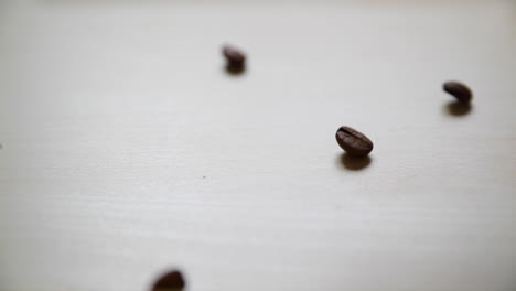 Coffee-beams-droped-on-desk-captured-on-slow-motion-camera
