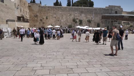 Muro-Occidental-O-Kotel-En-Jerusalén-Durante-El-Día