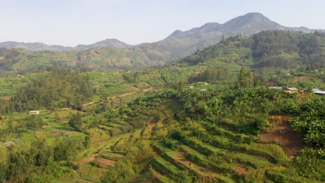 Vista-De-La-Ladera-Y-El-Valle-En-Ruanda-Fuera-De-Kigali