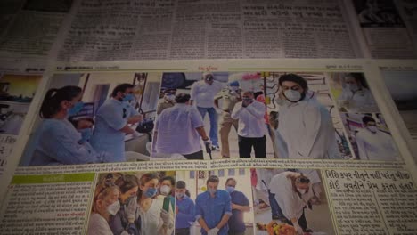 Noticias-Sobre-El-Virus-De-La-Corona-En-Los-Periódicos-De-Gujarati