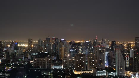 Zeitraffer-Des-Stadtbildes-Von-Bangkok