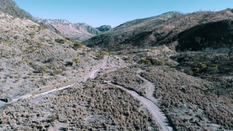 Luftaufnahme-Einer-Landstraße-In-Der-Sierra-Von-Sinaloa