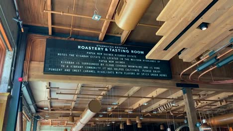 The-Starbucks-Reserve-Seattle-Roastery-and-Tasting-room-in-Seattle,-Washington