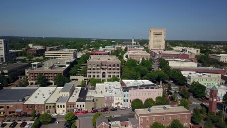 Small-City-America...Spartanburg-South-Carolina-Aerial
