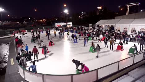 Ice-Skating-rink,-Skate-The-Rink-in-Atlanta,Ga-at-Atlantic-Station