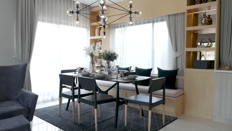 Stylish-and-Chic-Dining-Area-Decoration-Idea
