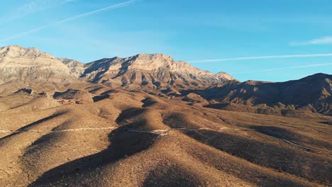 Camino-Panorámico-De-Red-Rock-Cerca-De-Las-Vegas,-Nevada