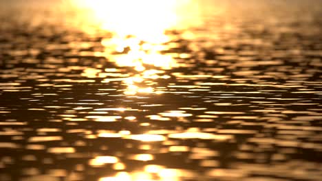 Reflection-of-sunlight-over-lake-surface-in-slow-motion