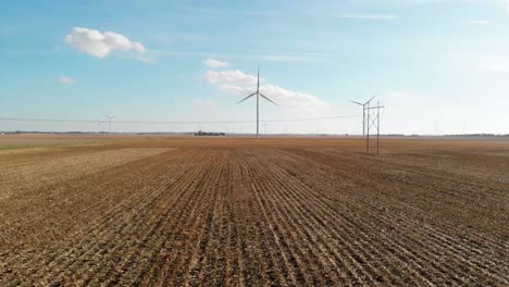 Molinos-De-Generación-De-Energía-De-Turbinas-Eólicas-Viables-Twin-Groves-Illinois-EE.UU.