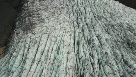 Un-Gran-Glaciar-Del-Aire-En-Islandia