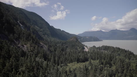 Elevated-View-of-spring-Howe-sound-from-Gondola