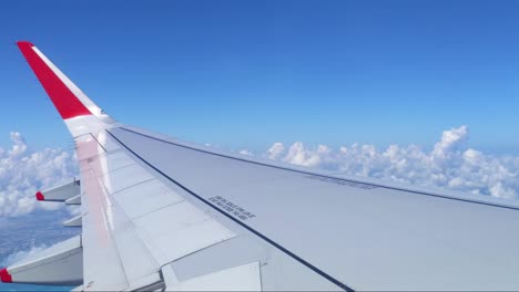 Beautiful-scenery-shot-out-of-a-plane-window