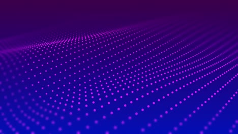 Dot-waves-rippling-on-purple-background