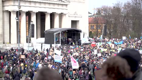 Timelapse-of-crowed-at-environmental-demonstration-in-german-city-munich-to-protect-the-planet