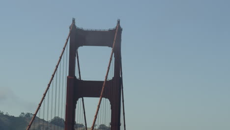 The-sky-is-clear-over-the-Golden-Gate-Bridge-in-San-Francisco,-California