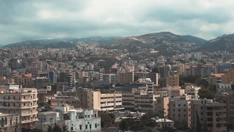 Beirut-view-from-a-high-roman-ruin