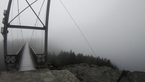 Schwingbrücke-Eine-Meile-Weiter-Oben-Im-Grandfather-Mountain-State-Park-In-North-Carolina