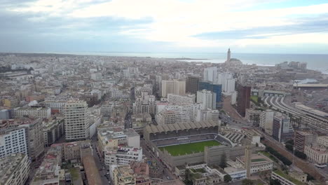 Luftaufnahme-Der-Stadt-Casablanca