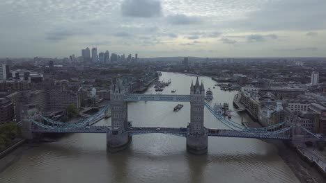 Aerial-view-of-Tower-Bridge