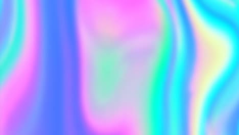 Schleife-Aus-Holografischer-Textur-Mit-Neon--Und-Pastellfarben