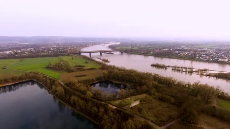 From-river-to-lake-Aerial-view
