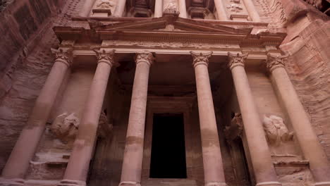 Al-Khazneh-or-The-Treasury-Facade-Carved-Out-of-a-Sandstone-In-Ancient-City-of-Petra
