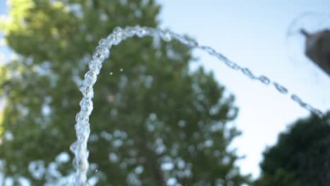 sky-high-shot-of-fountain-spraying-water