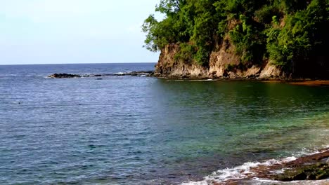 Ein-Zeitraffer-Von-Arnos-Vale-Beach-Auf-Der-Karibikinsel-Tobago