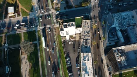 Imágenes-De-Drones-Sobre-Beverly-Hills,-California-Grabadas-Con-Un-Dji-Spark-1080p-30fps