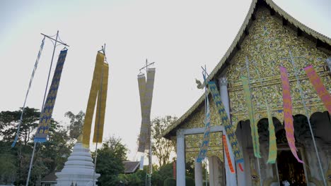 4K-Temple-footage---video-in-Chiangmai,-Thailand