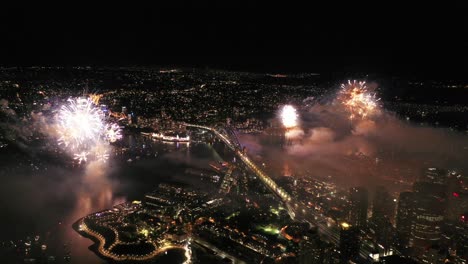 Sydney-Fireworks-2018-2019-ópera-Y-Puente-Del-Puerto-Con-El-Mavicpro2