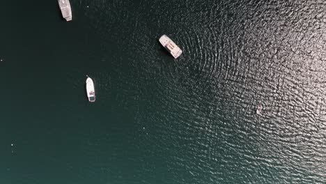 Point-Walter-Australien-Luftdrohne-Vogelperspektive-Boote-Und-Wasser