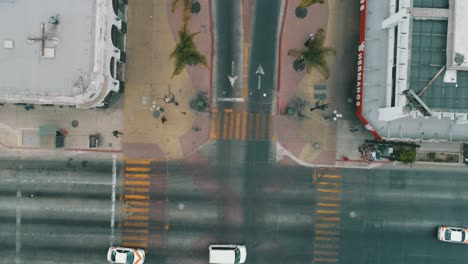 Luftaufnahme-Der-Straßen-Im-Stadtzentrum-Von-Tijuana
