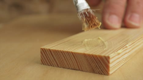 A-block-of-wood-having-glue-applied-to-it-by-a-Carpenter-in-Slow-Motion