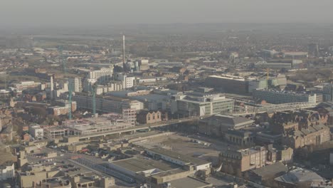 Aerial-view-of-Nottingham-Nottinghamshire-United-Kingdom