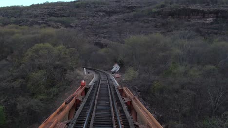 POV-of-the-Cheep-train-passing-a-bridge