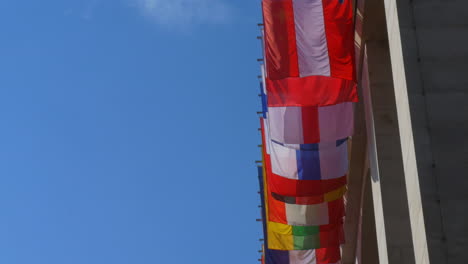 Tilt-showing-all-kinds-of-European-flags