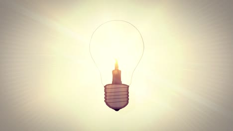 Light-bulb-is-switched-on