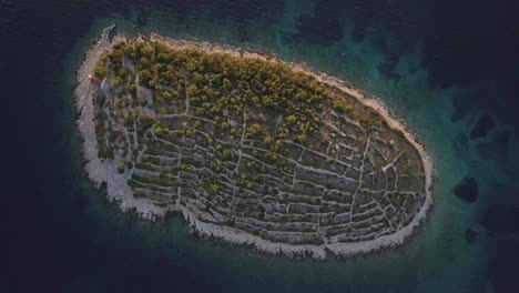 AERIAL:-Lighthouse-island-in-Croatia