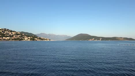 Sea-view-in-Herceg-Novi,-Montenegro