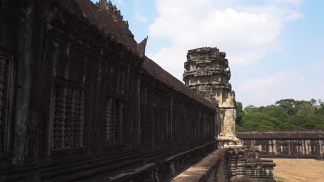 Famoso-Complejo-De-Templos-De-Angkor-Wat-En-Camboya-Junto-A-Siem-Reap,-Asia