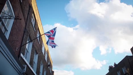 The-real-flag-of-the-UK-is-weaving-on-the-strong-wind