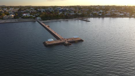Jetty-at-sunset-aerial