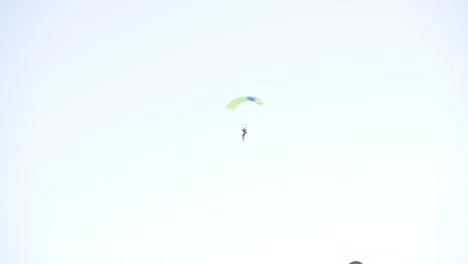 a-skydiver-coming-in-for-a-landing