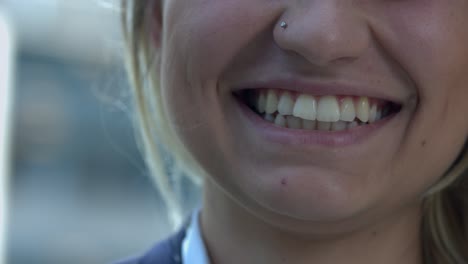 Laughing-young-business-woman.-Close-up-of-lips